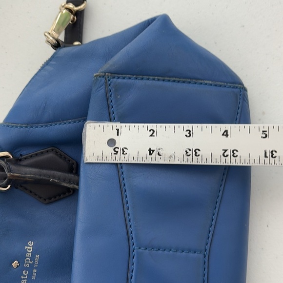 Kate Spade Royal Blue Leather Handbag - Picture 16 of 16